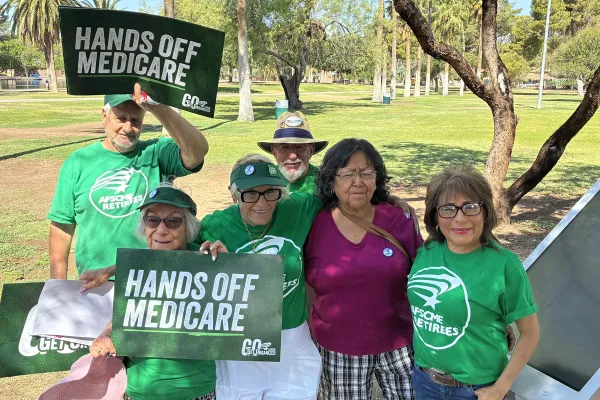 AFSCME members and retirees